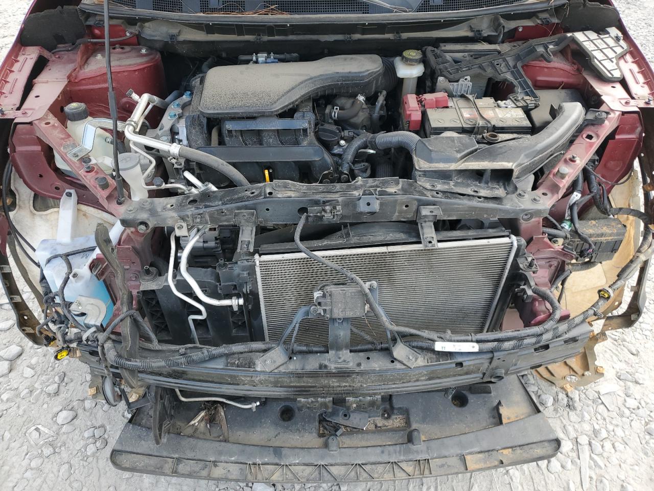 2020 Nissan Rogue VIN JN1BJ1CV2LW264392 Copart auction photo, front end damage thumbnail 14