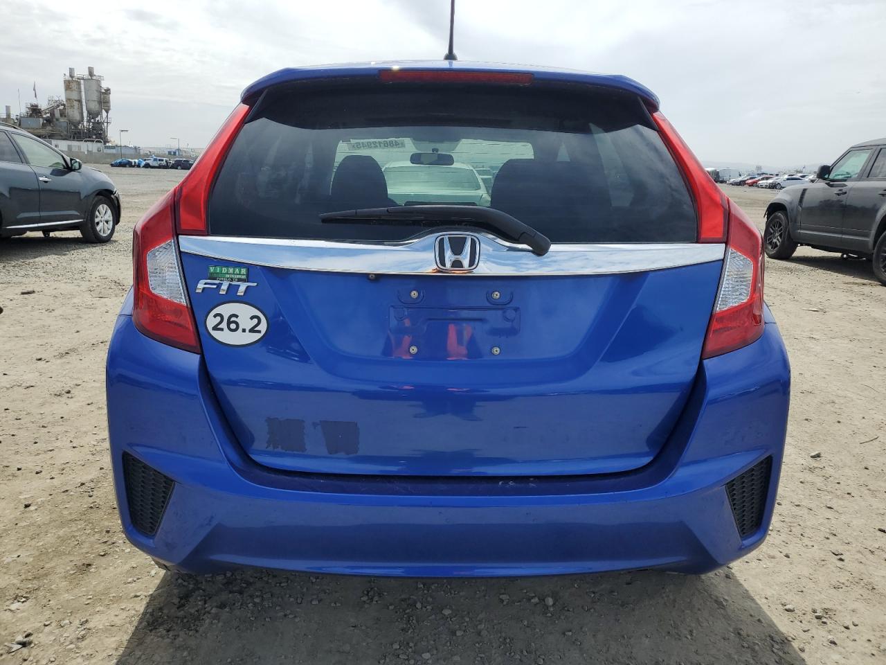 2016 Honda Fit VIN JHMGK5H78GX036588 Copart auction photo, water/flood damage thumbnail 6