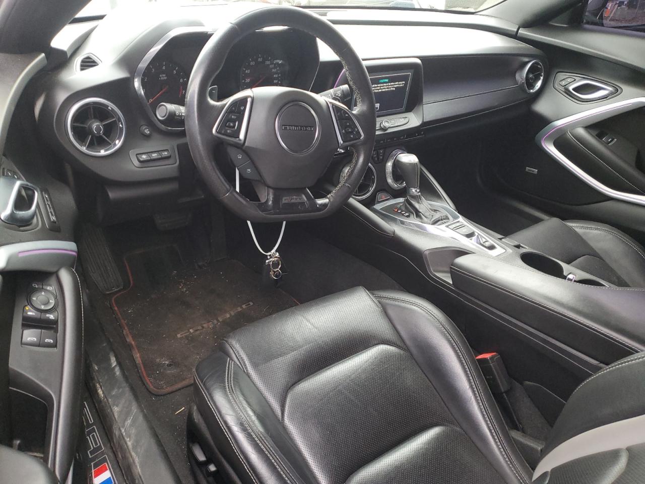 2017 Chevrolet Camaro VIN 1G1FH3D79H0213349 Copart auction photo, front end / minor dent/scratches damage thumbnail 8