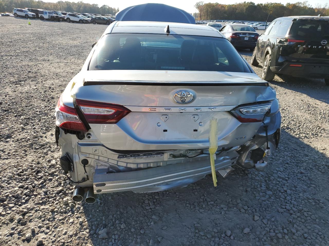 2020 Toyota Camry VIN 4T1KZ1AK4LU042197 Copart auction photo, rear end damage thumbnail 6