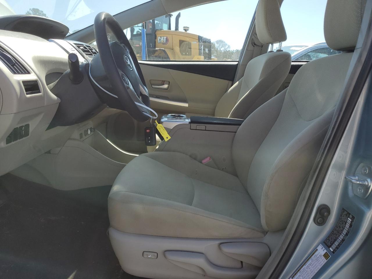 2014 Toyota Prius VIN JTDZN3EU8EJ015448 Copart auction photo, side / rear end damage thumbnail 7