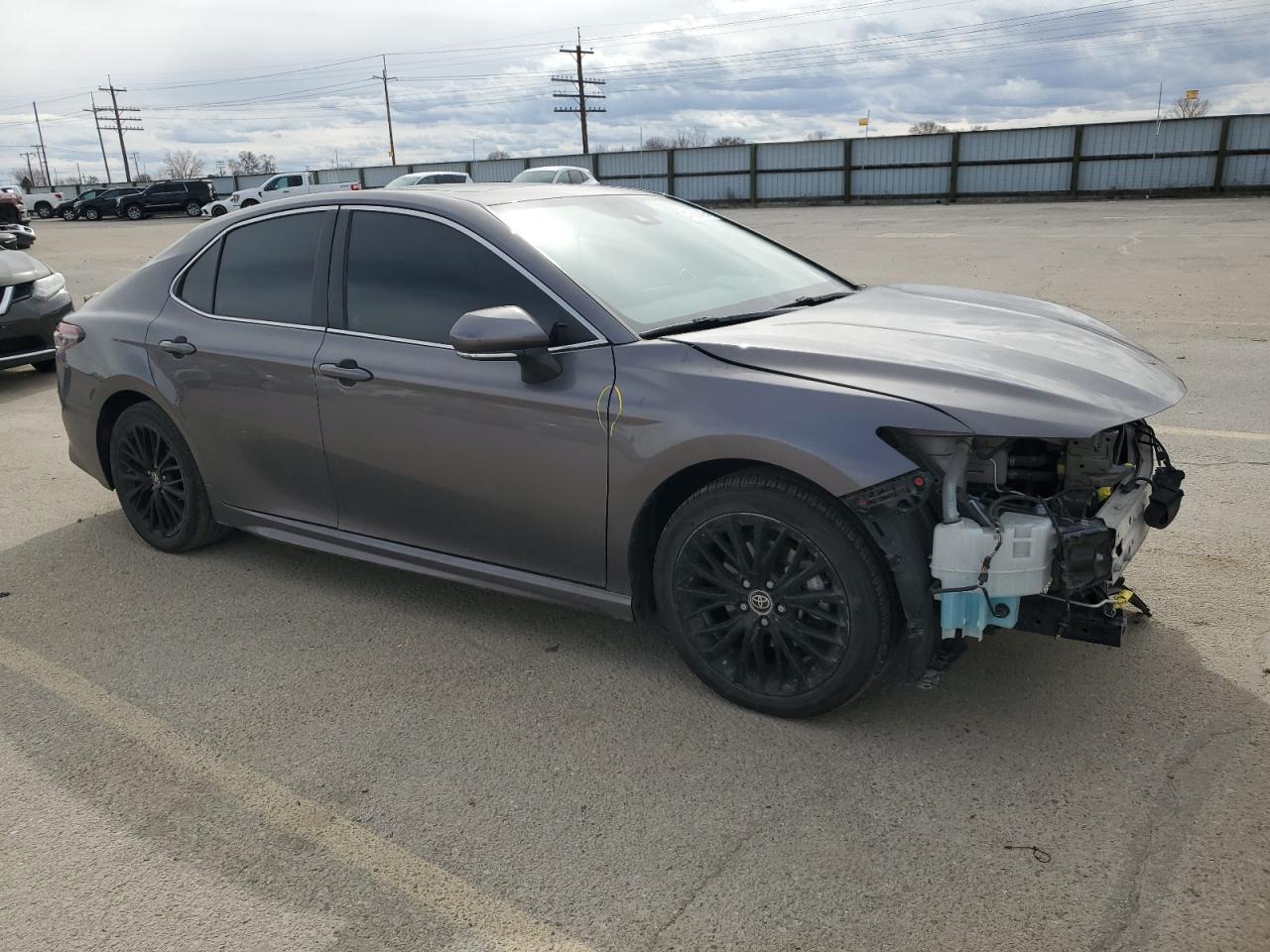 2022 Toyota Camry VIN 4T1S31AK8NU590224 Copart auction photo, front end / mechanical damage thumbnail 4