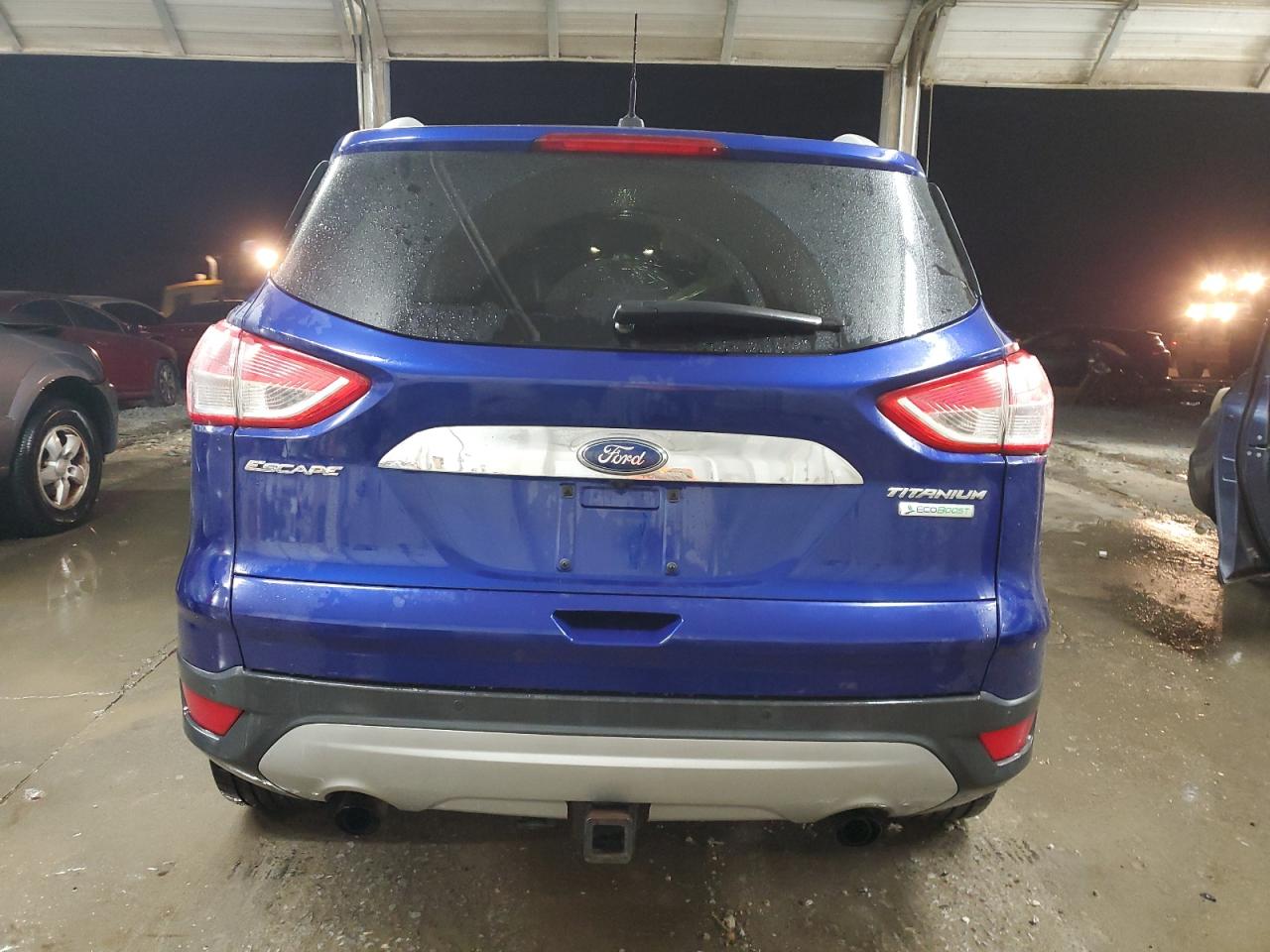 2015 Ford Escape VIN 1FMCU0J94FUC03095 Copart auction photo, front end / undercarriage damage thumbnail 6