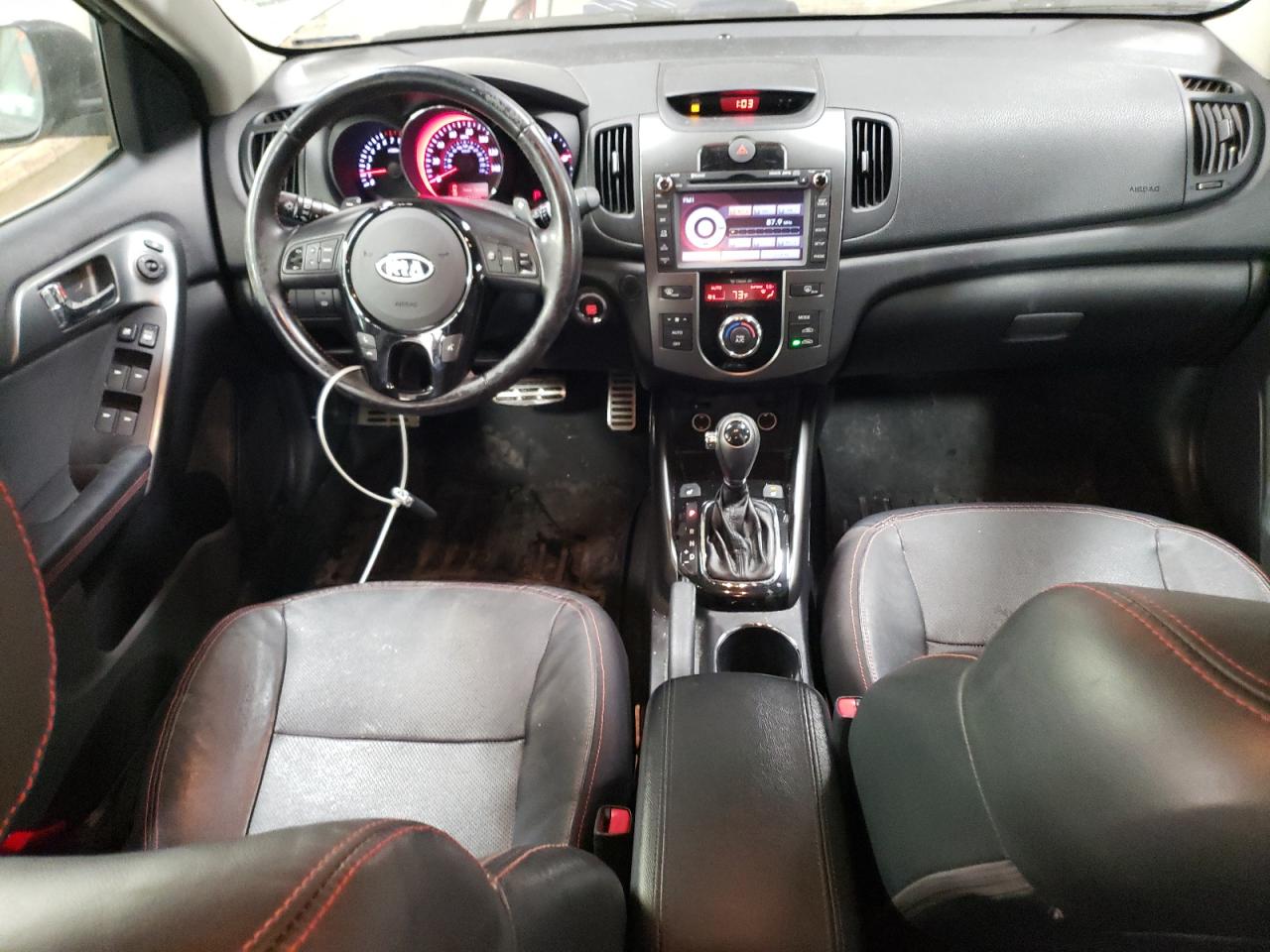 2013 KIA Forte VIN KNAFW5A36D5655672 Copart auction photo, front end damage thumbnail 8