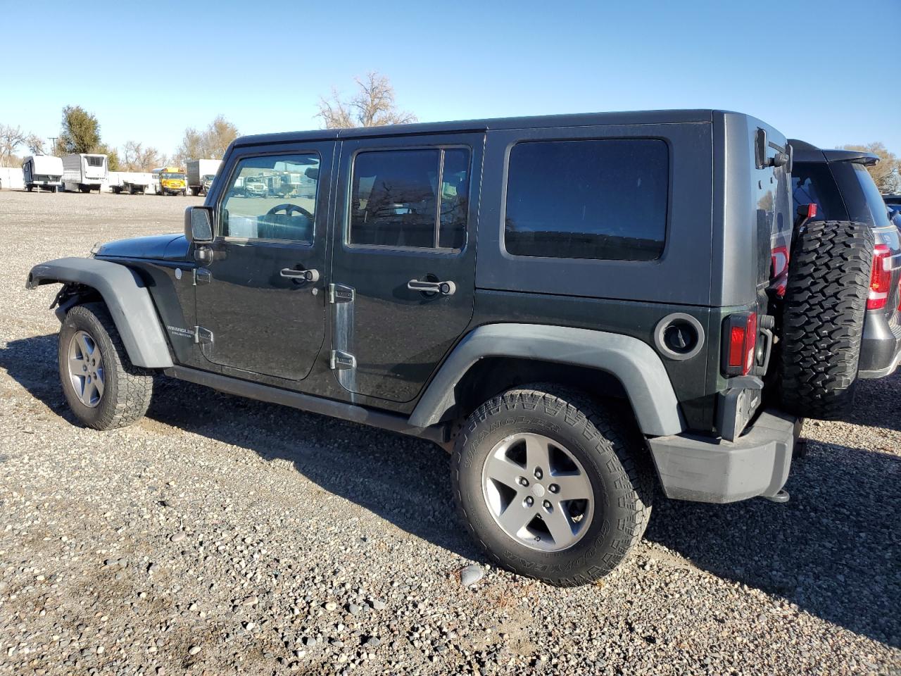2010 Jeep Wrangler VIN 1J4BA6H12AL177942 Copart auction photo, front end / rear end damage thumbnail 2