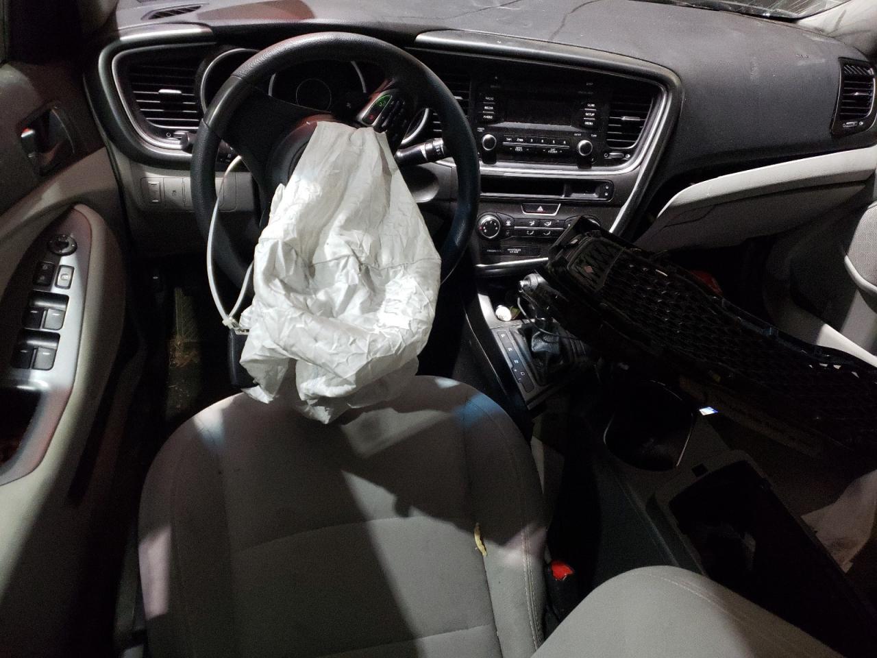 2015 KIA Optima VIN 5XXGM4A7XFG439915 Copart auction photo, front end / side damage thumbnail 8