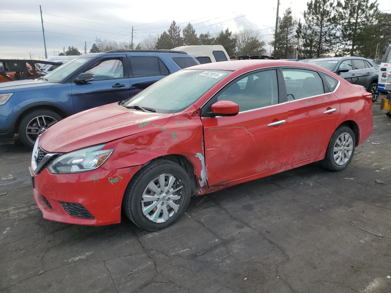 2017 Nissan Sentra VIN 3N1AB7AP0HY342006
