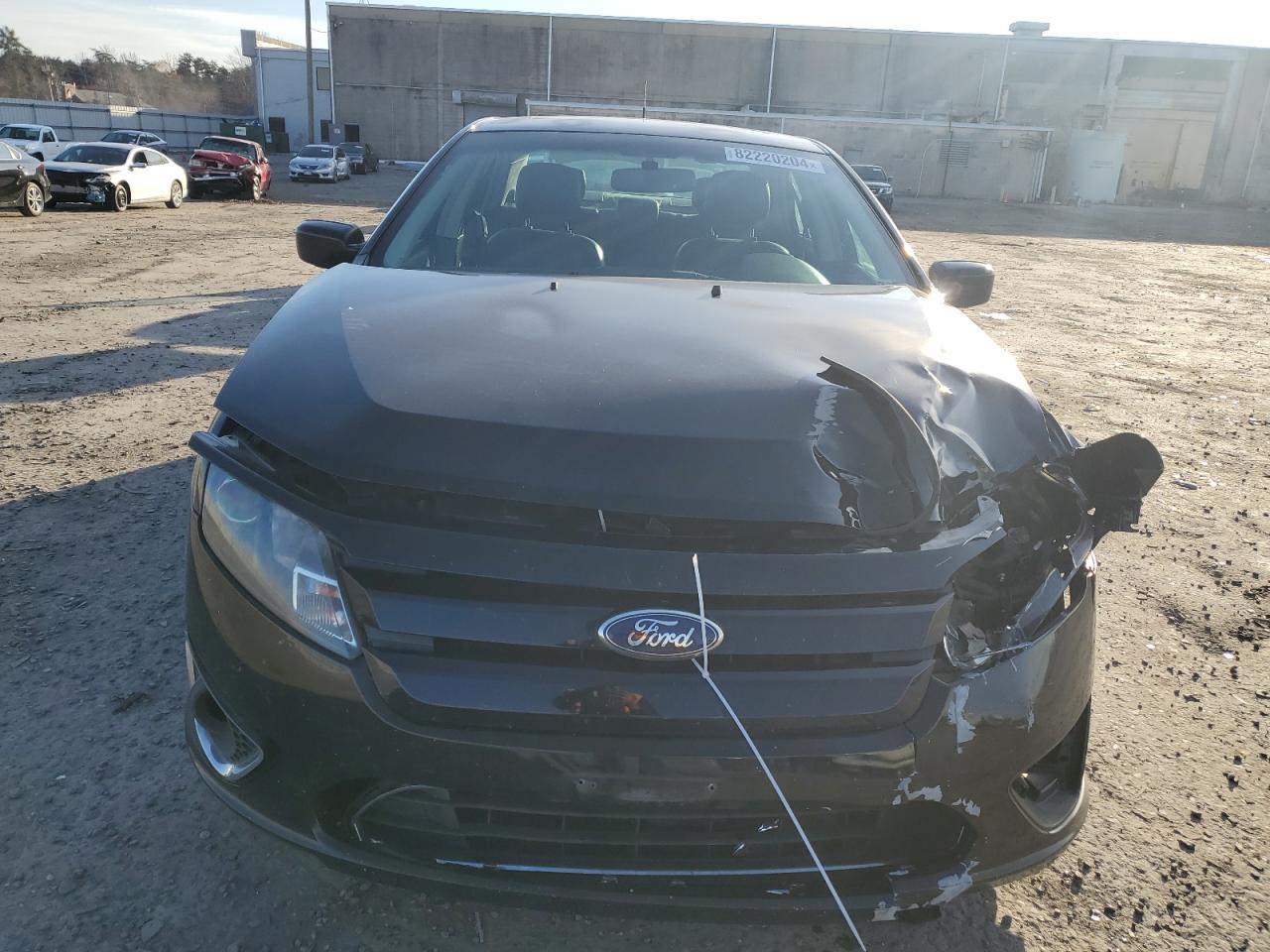 2012 Ford Fusion VIN 3FAHP0JG4CR155753 Copart auction photo, front end damage thumbnail 5