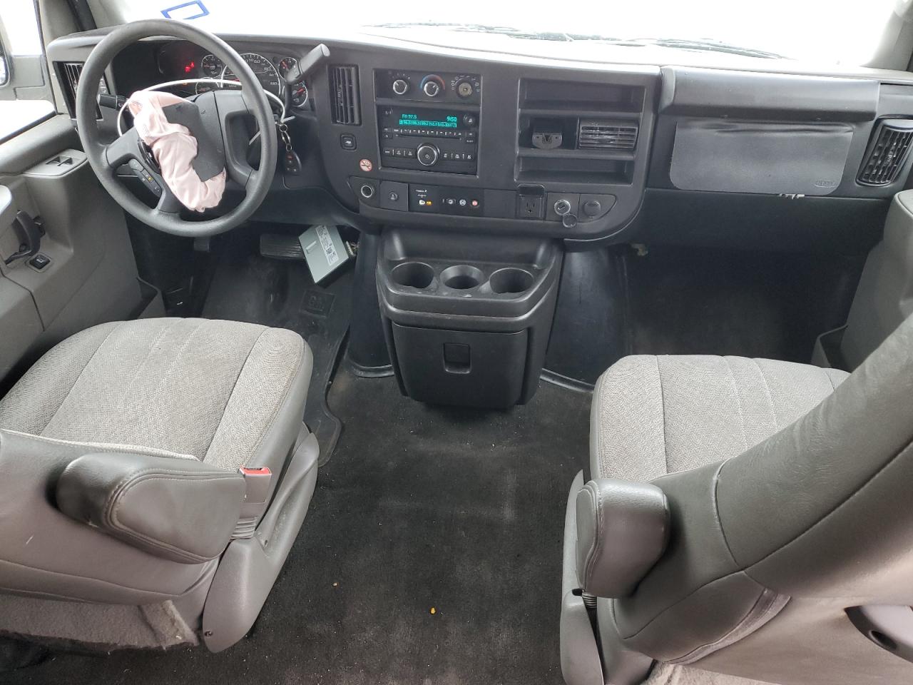 2017 Chevrolet Express VIN 1GAZGPFG5H1340095 Copart auction photo, front end / mechanical damage thumbnail 8