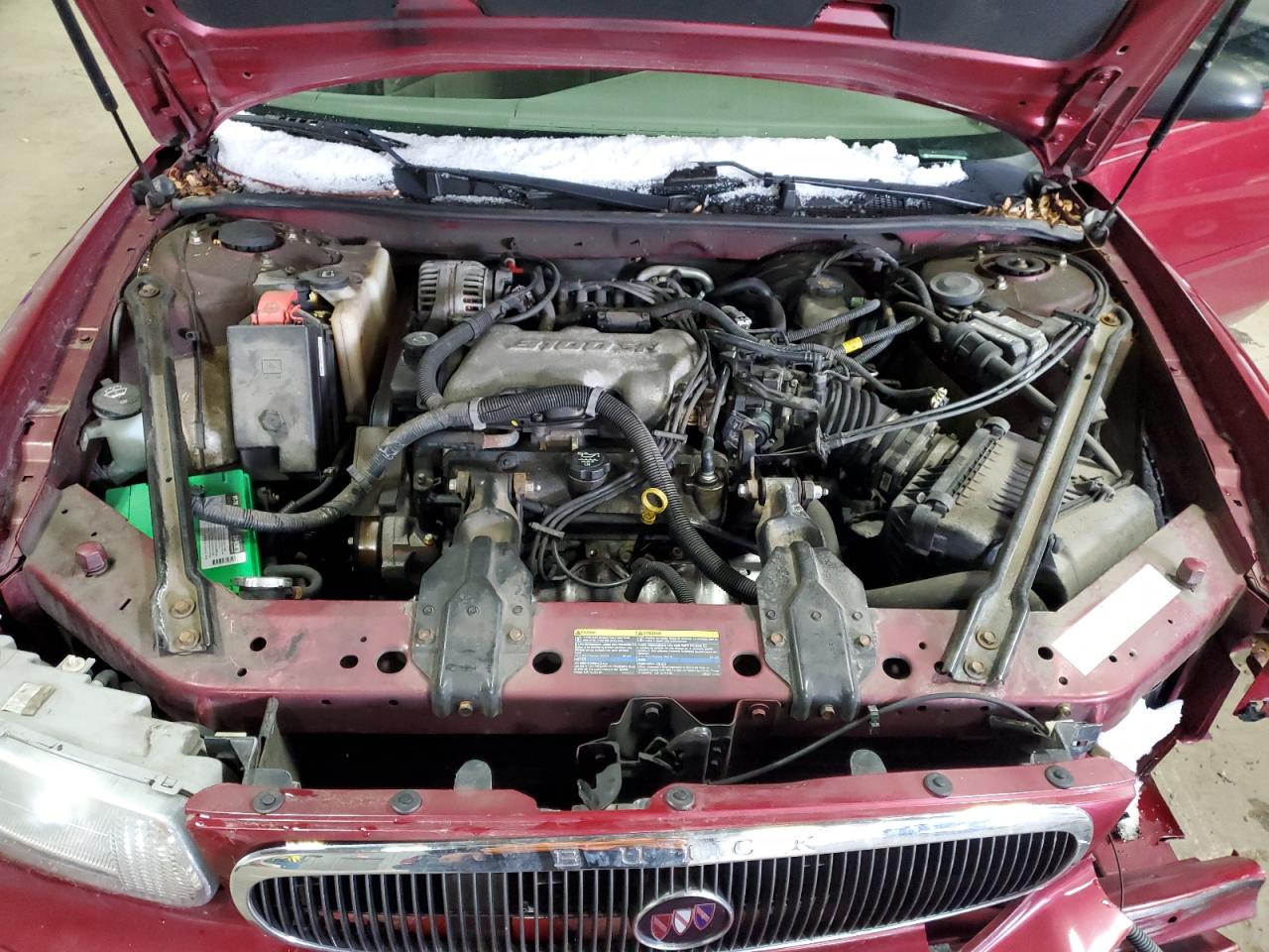 2004 Buick Century VIN 2G4WS52JX41189740 Copart auction photo, front end damage thumbnail 11