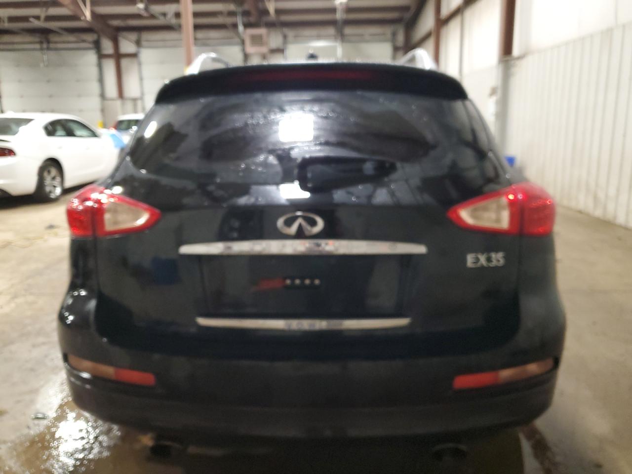 2010 Infiniti EX VIN JN1AJ0HR2AM755734 Copart auction photo, side / front end damage thumbnail 6