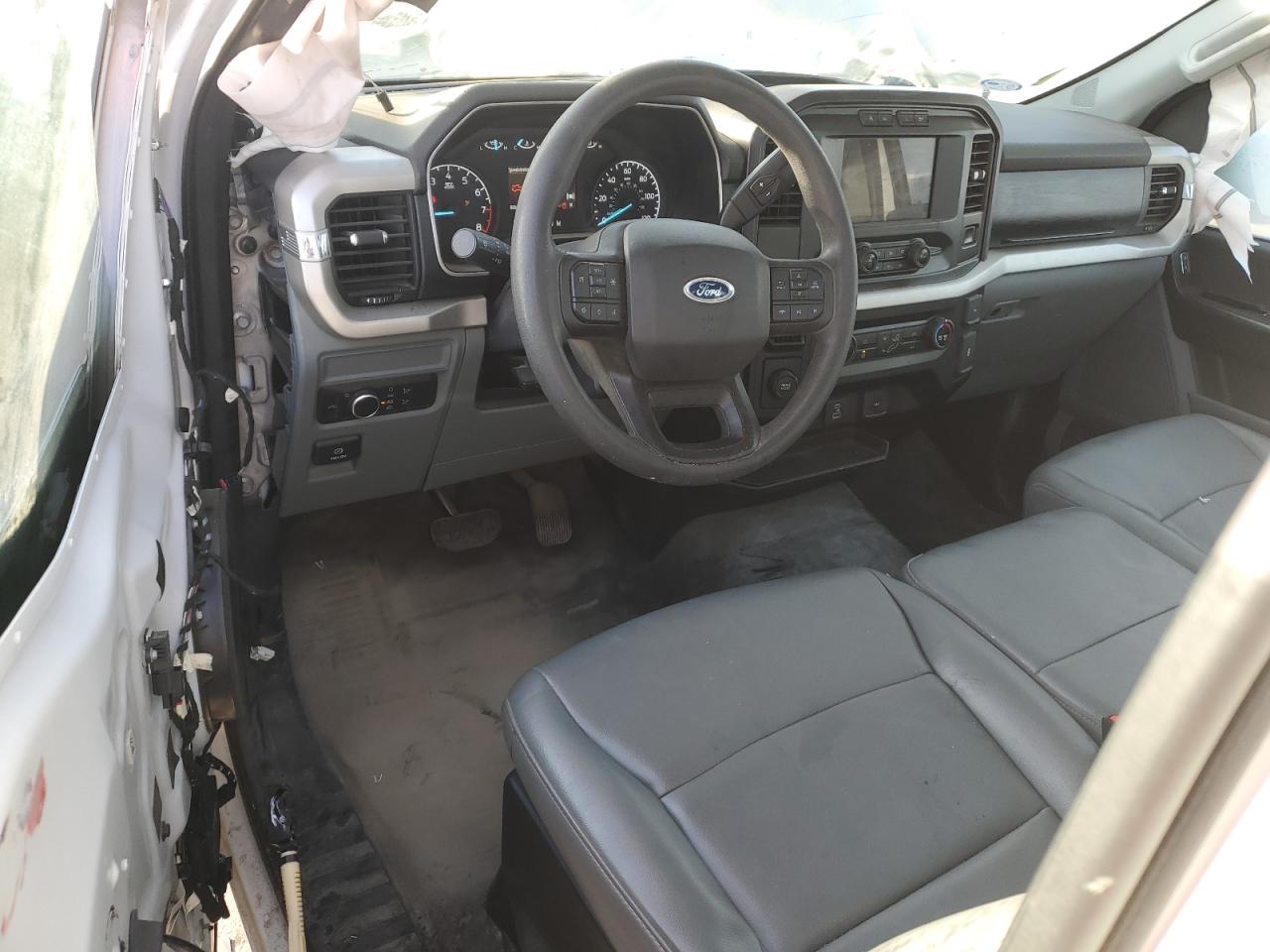2021 Ford F-150 VIN 1FTMF1CB0MKE24758 Copart auction photo, front end damage thumbnail 8