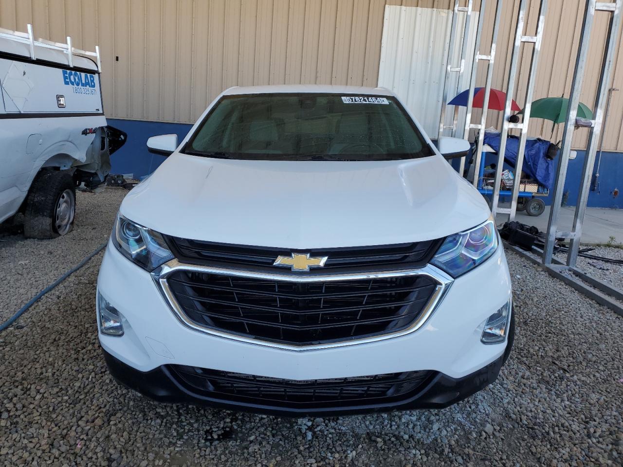 2021 Chevrolet Equinox VIN 3GNAXJEV9MS144713 Copart auction photo, front end / side damage thumbnail 5
