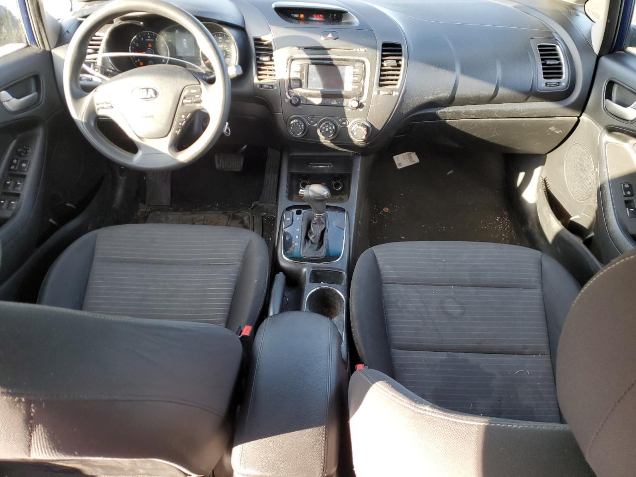 2017 KIA Forte VIN 3KPFL4A77HE133071 Copart auction photo, front end damage thumbnail 8