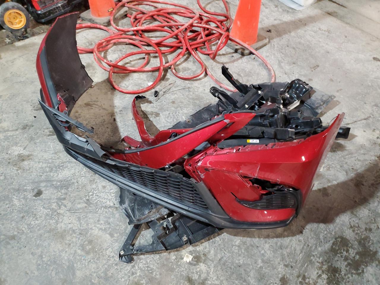 2021 Toyota Camry VIN 4T1G11AK8MU466545 Copart auction photo, front end damage thumbnail 12