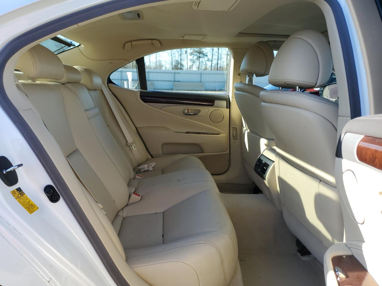 2014 Lexus LS VIN JTHBL5EF3E5132091 Copart auction photo, front end damage thumbnail 10