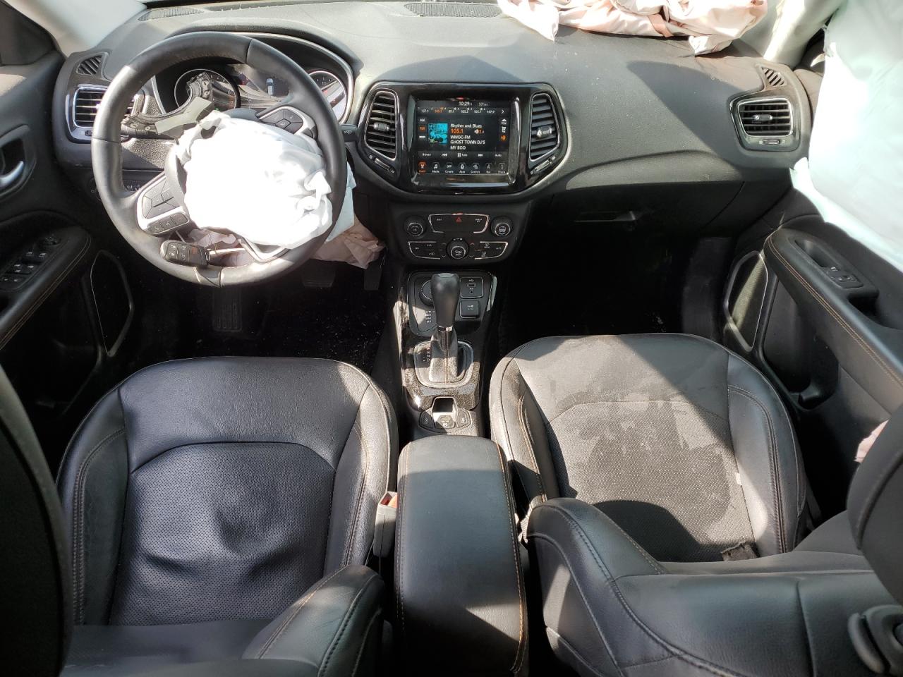 2018 Jeep Compass VIN 3C4NJDCB7JT232025 Copart auction photo, front end / rear end damage thumbnail 8