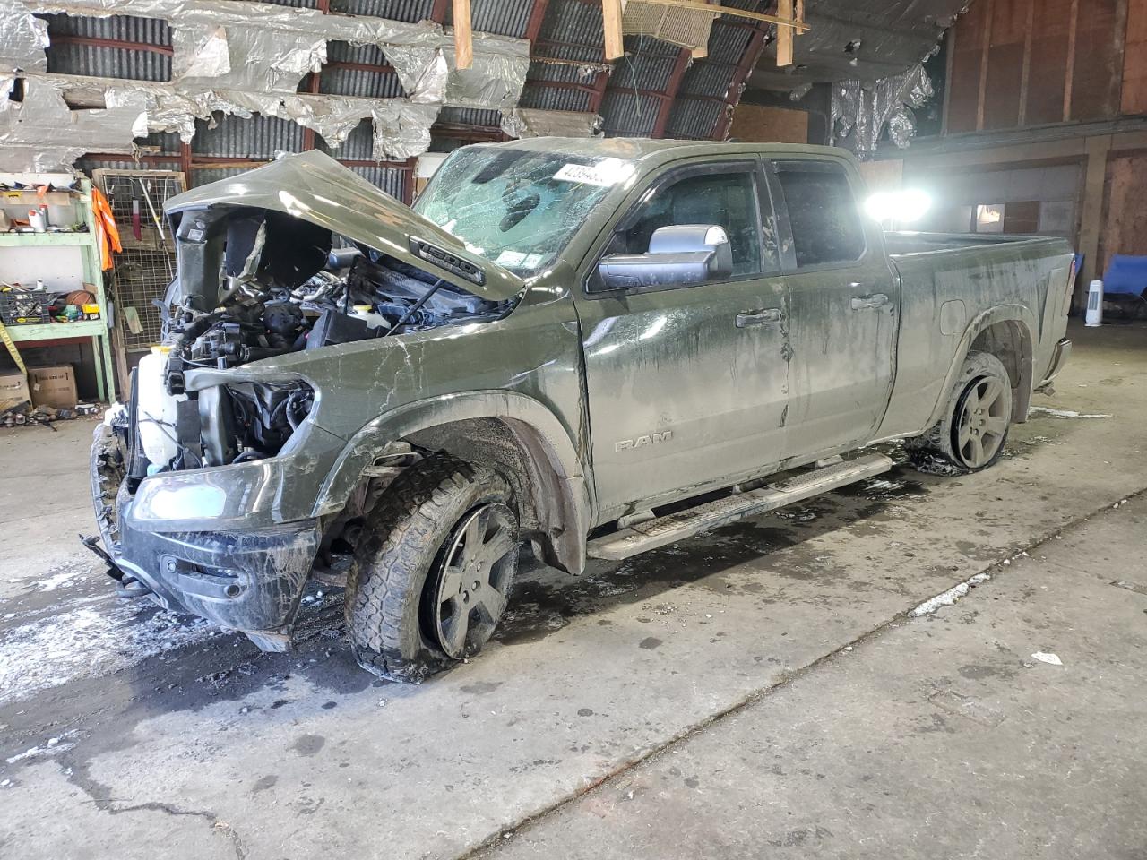 2021 RAM 1500 VIN 1C6SRFBT1MN695565