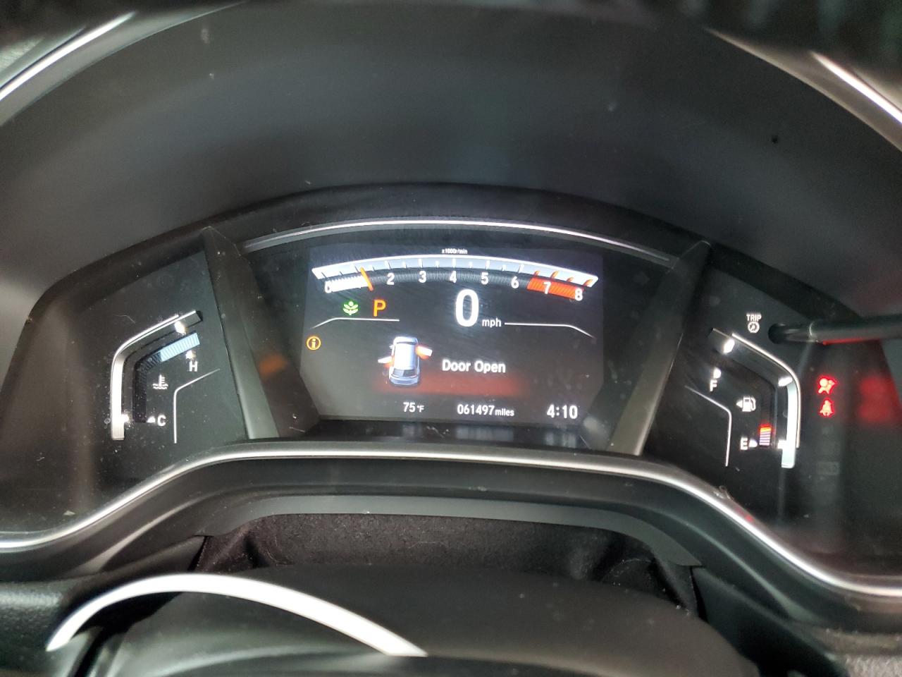 2019 Honda CR-V VIN 5J6RW1H86KA011775 Copart auction photo, side damage thumbnail 9