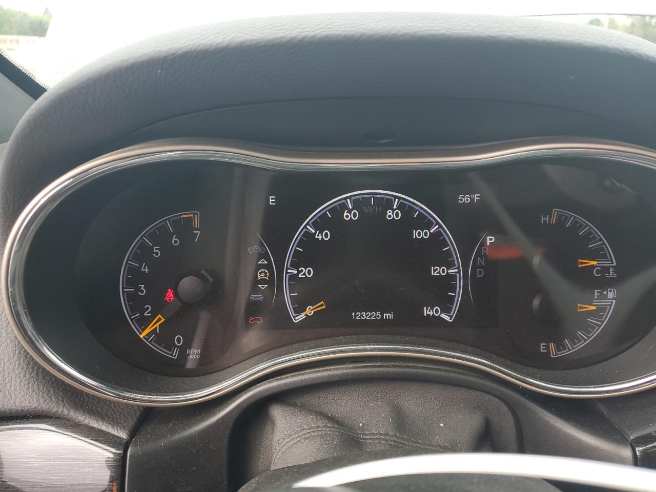 2016 Jeep Grand Cherokee VIN 1C4RJFBG0GC372223 Copart auction photo, front end / all over damage thumbnail 9