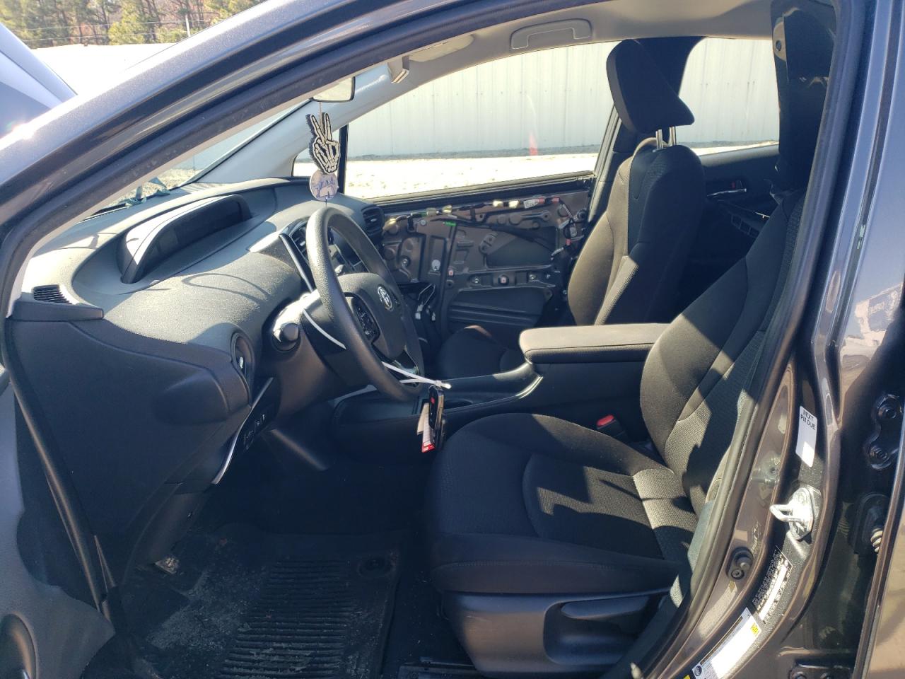 2019 Toyota Prius VIN JTDKARFUXK3082485 Copart auction photo, front end / side damage thumbnail 7