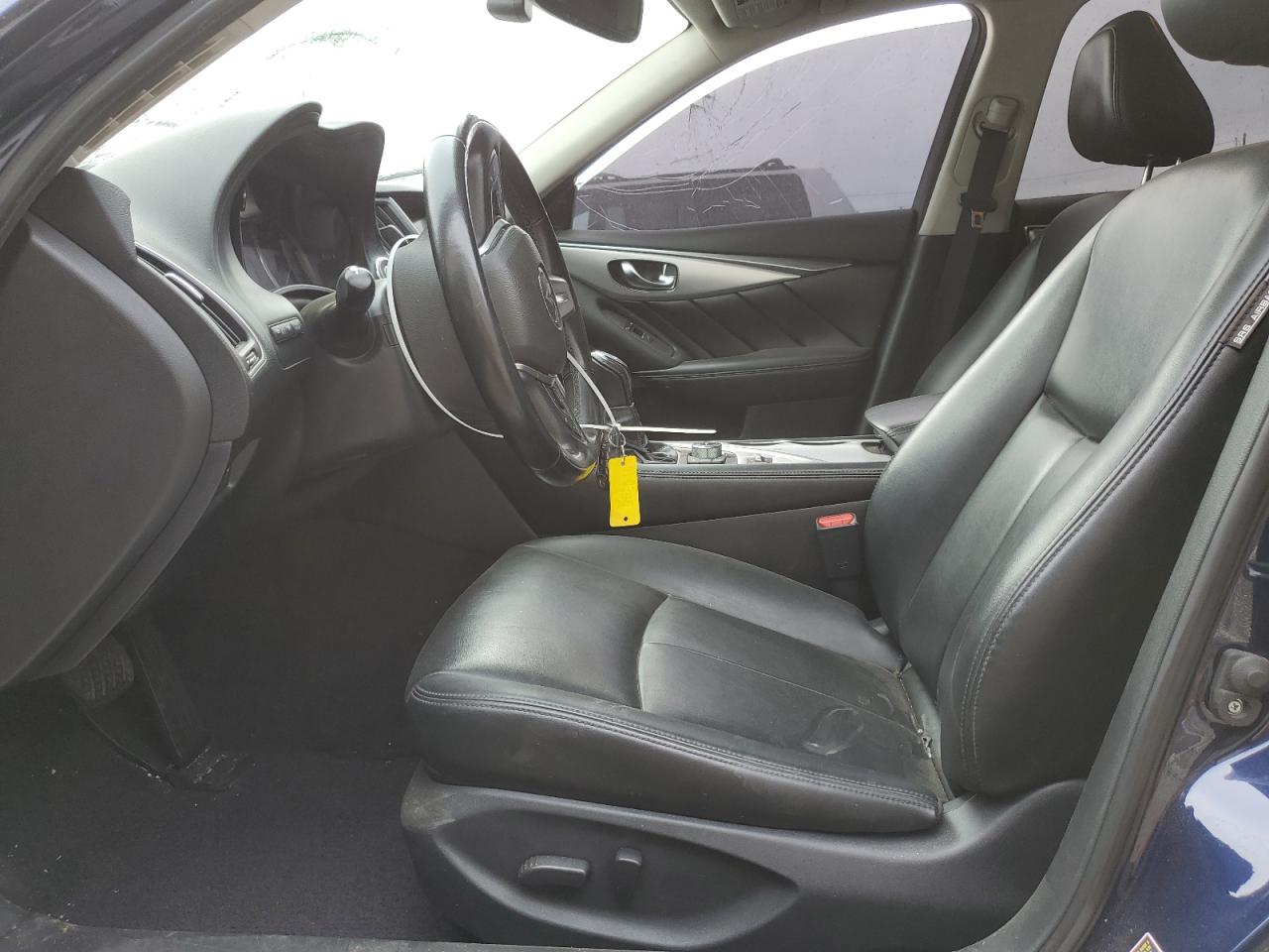 2021 Infiniti Q50 VIN JN1EV7BP1MM704316 Copart auction photo, front end / side damage thumbnail 7