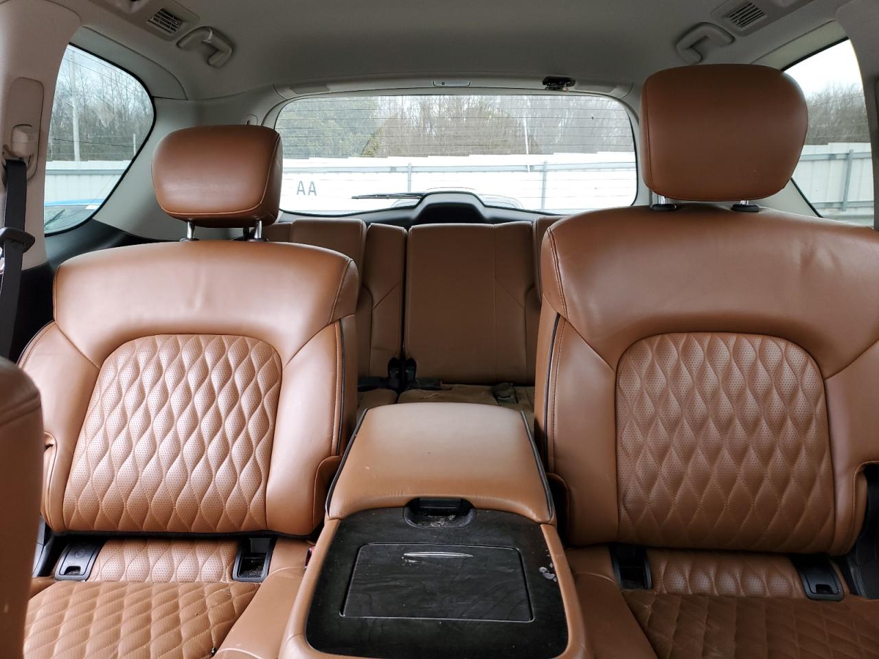 2019 Infiniti QX80 VIN JN8AZ2NF8K9681398 Copart auction photo, minor dent/scratches damage thumbnail 10