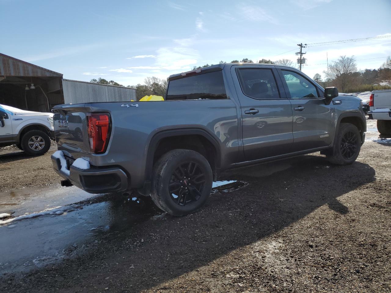 2021 GMC Sierra VIN 3GTU9CET7MG194863 Copart auction photo, front end damage thumbnail 3