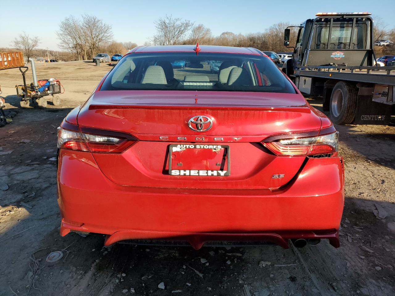 2023 Toyota Camry VIN 4T1G11AK4PU097672 Copart auction photo, undercarriage / rear end damage thumbnail 6