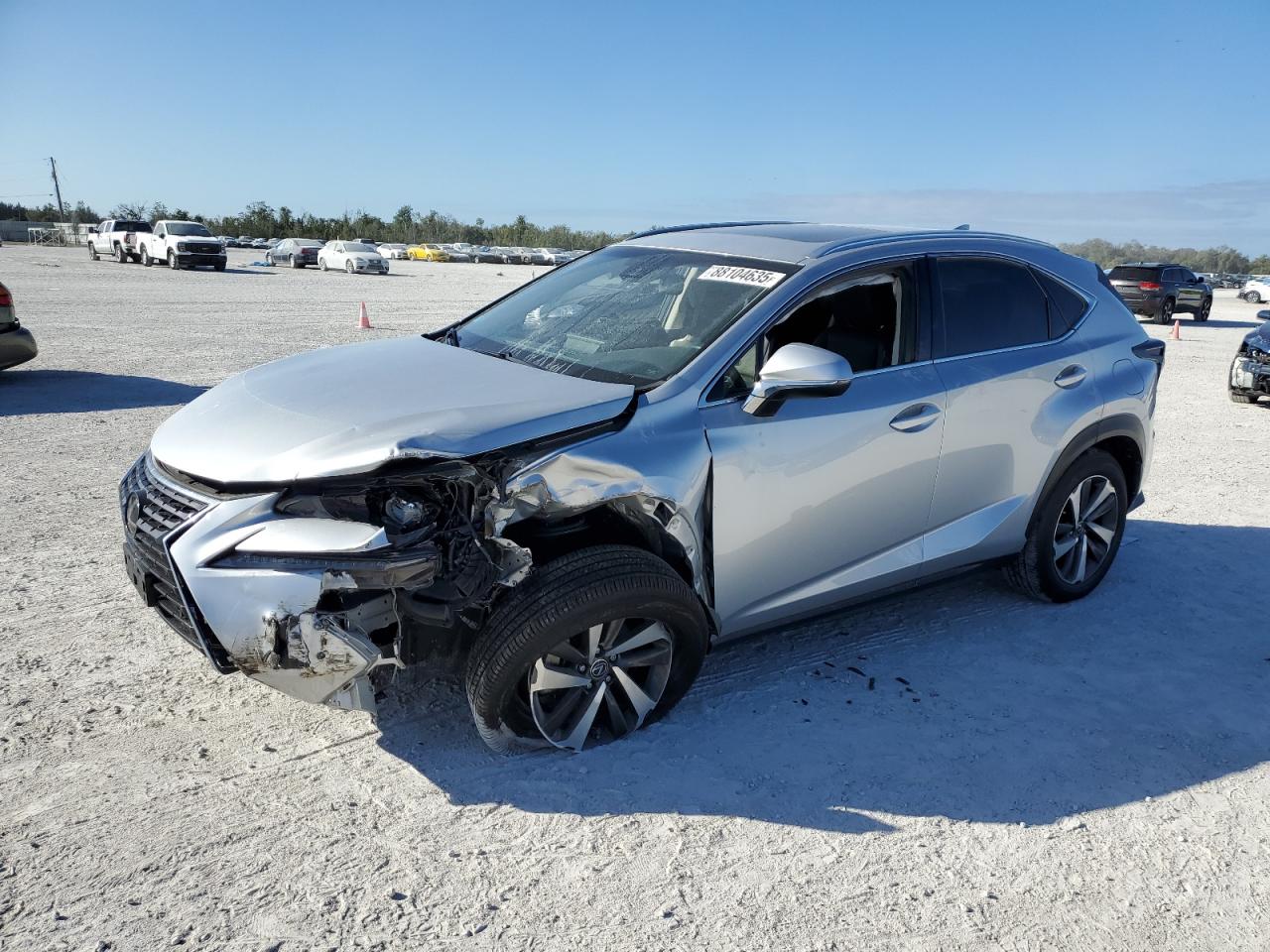 2018 Lexus NX VIN JTJYARBZXJ2092446