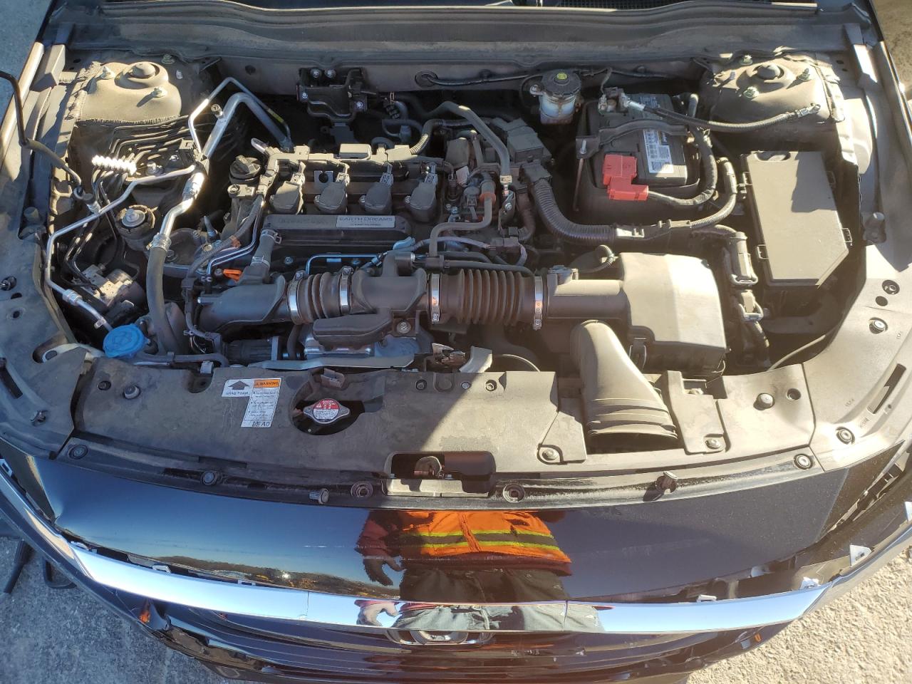 2018 Honda Accord VIN 1HGCV1F94JA208342 Copart auction photo, rear end / front end damage thumbnail 11