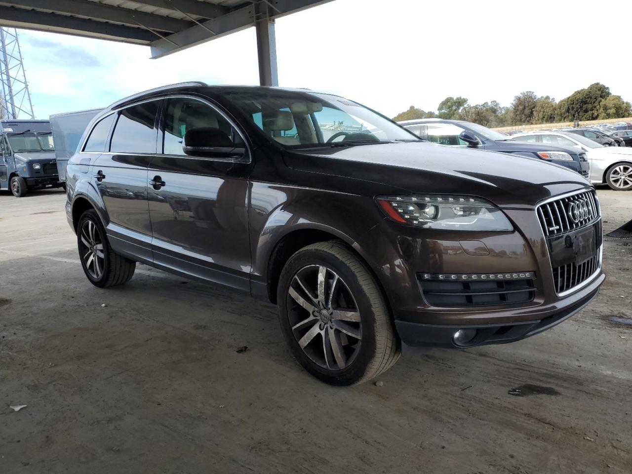 2010 Audi Q7 VIN WA1LYAFE2AD002478 Copart auction photo, side damage thumbnail 4