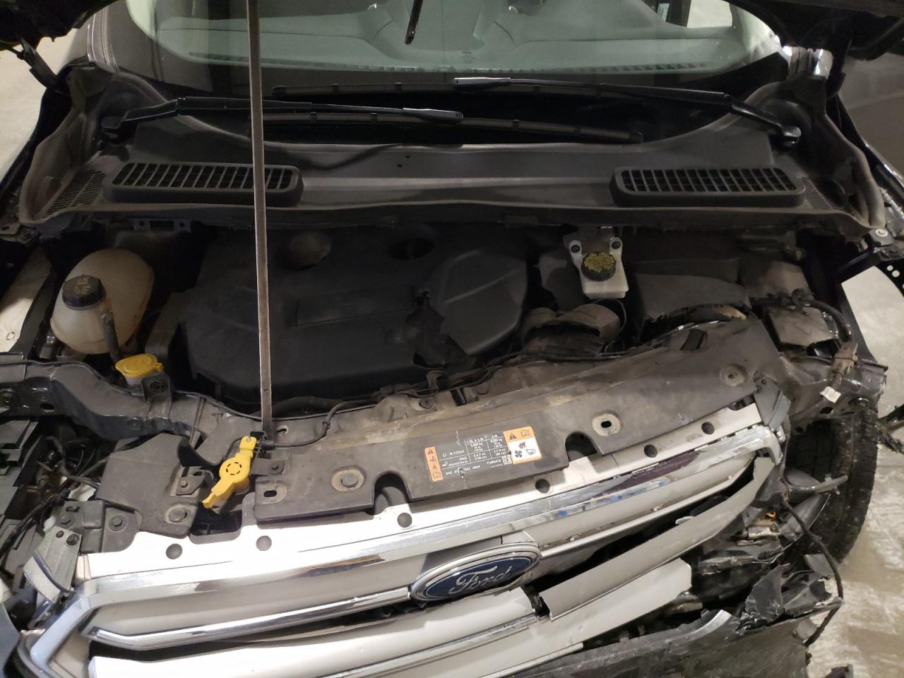 2017 Ford Escape VIN 1FMCU9J94HUB44198 Copart auction photo, front end damage thumbnail 12