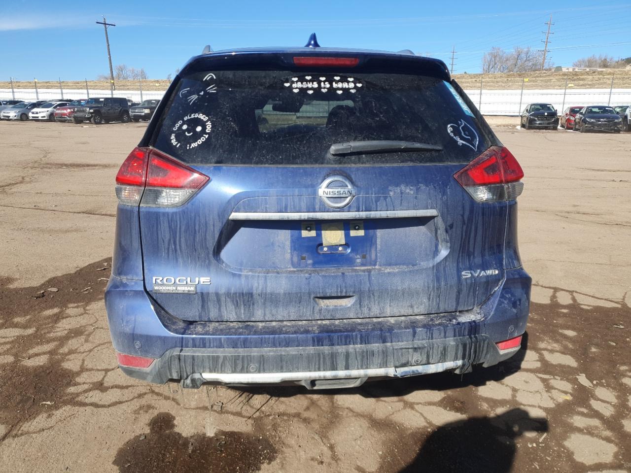 2020 Nissan Rogue VIN JN8AT2MV8LW112466 Copart auction photo, front end damage thumbnail 6
