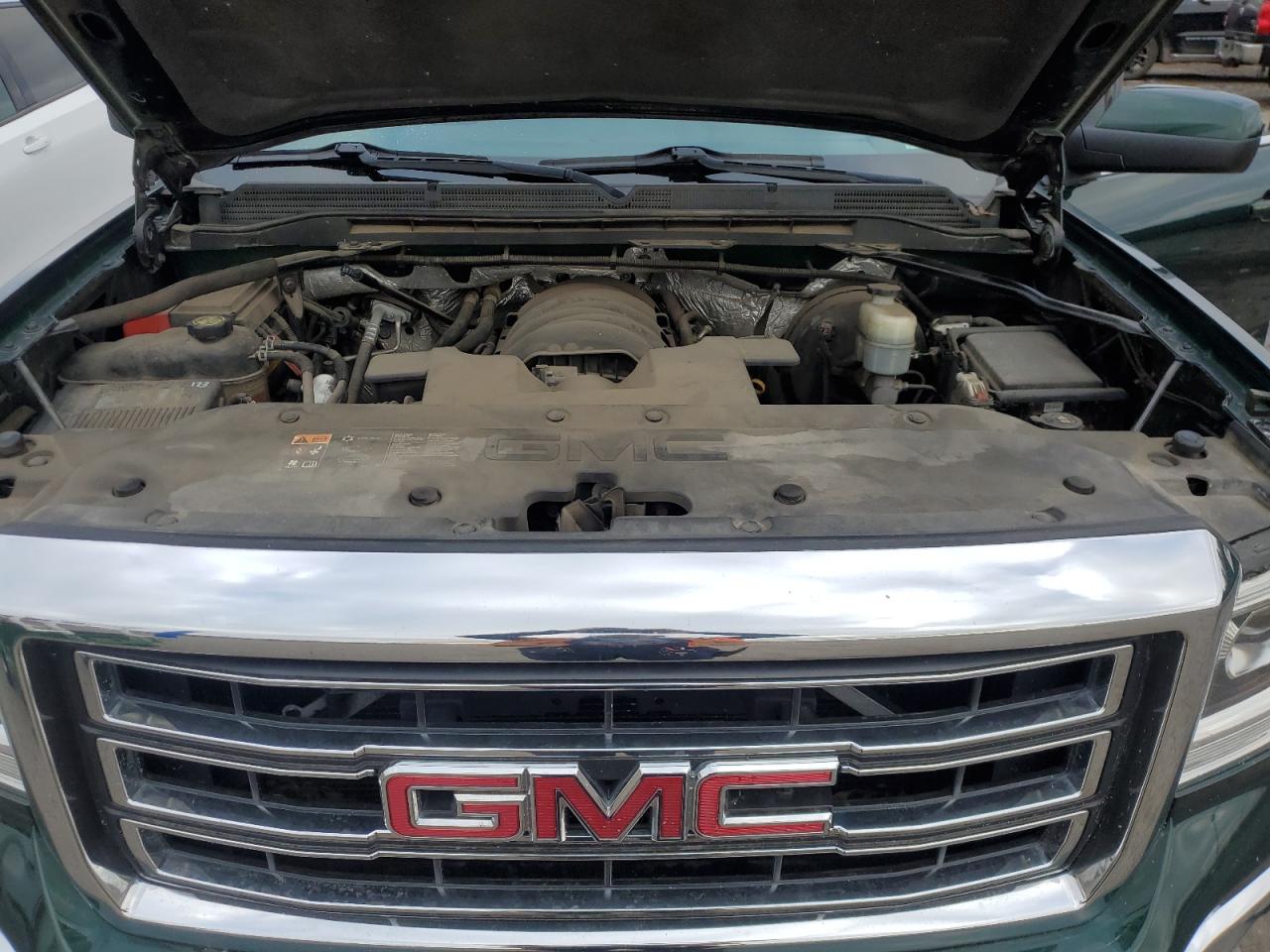 2015 GMC Sierra VIN 1GTV2UEC1FZ233397 Copart auction photo, rear end / side damage thumbnail 11