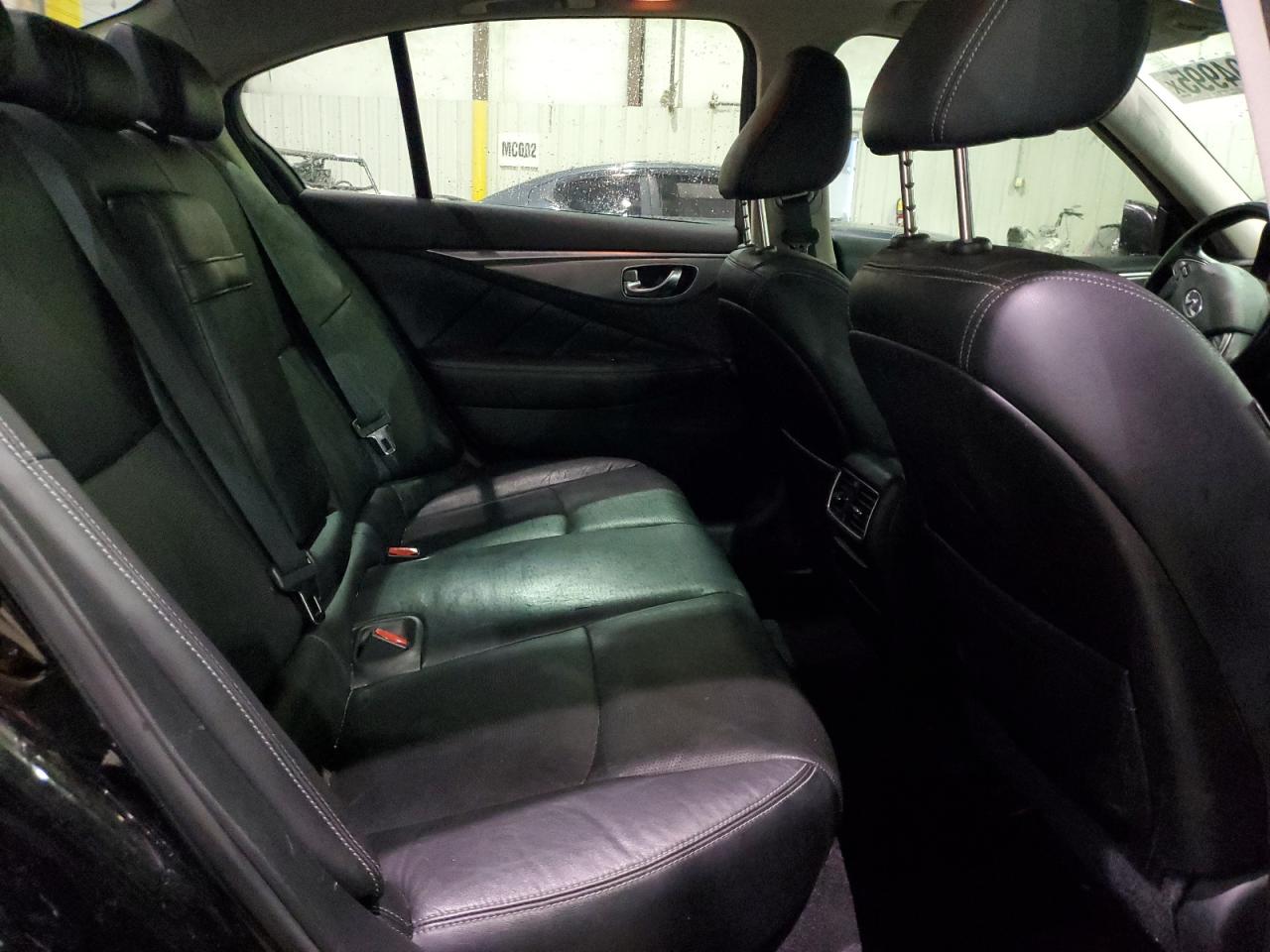 2015 Infiniti Q50 VIN JN1BV7AR5FM411690 Copart auction photo, front end / side damage thumbnail 10
