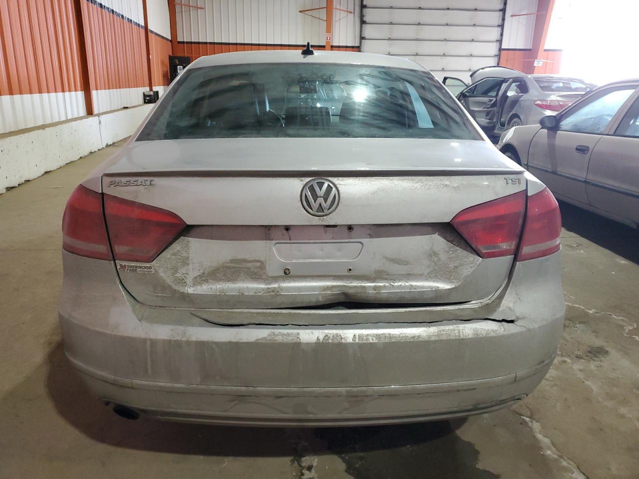 2015 Volkswagen Passat VIN 1VWCS7A32FC067051 Copart auction photo, rear end / minor dent/scratches damage thumbnail 6