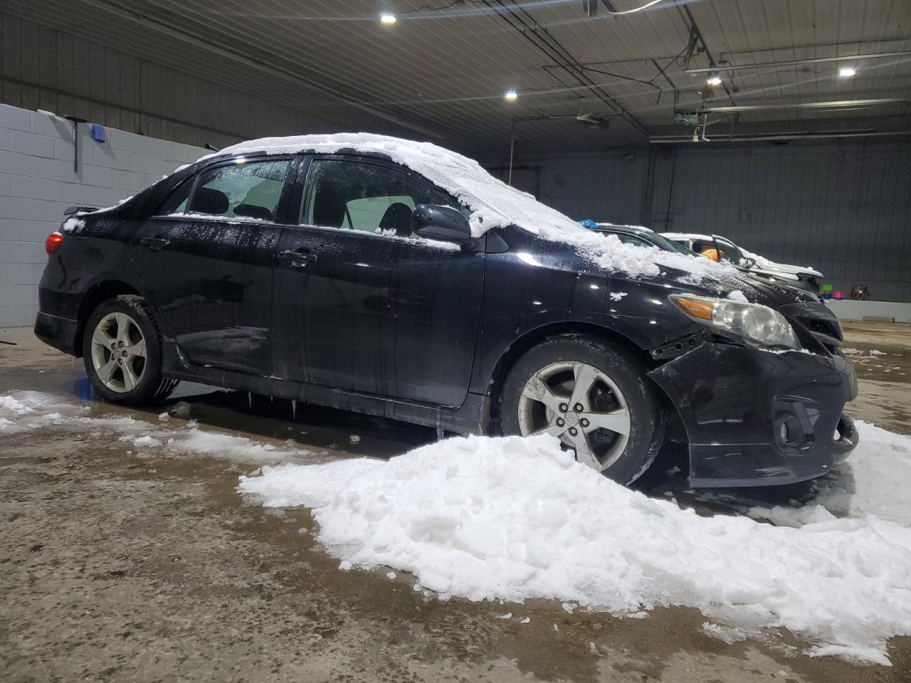 2011 Toyota Corolla VIN 2T1BU4EE3BC579809 Copart auction photo, front end / side damage thumbnail 4