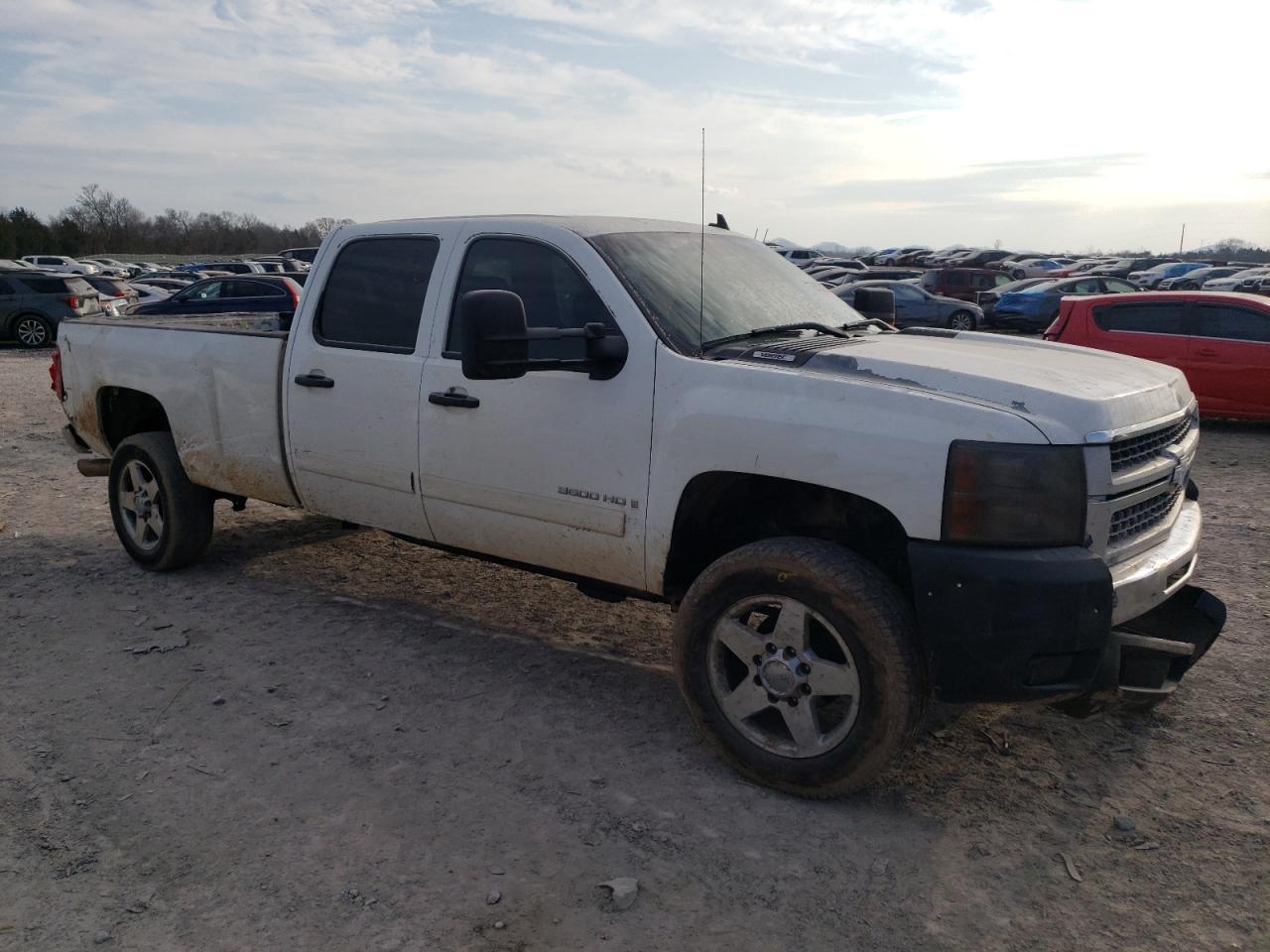 2008 Chevrolet Silverado VIN 1GCHC33K48F100412 Copart auction photo, all over damage thumbnail 4