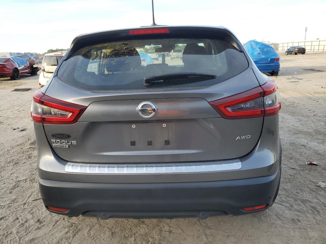 2020 Nissan Rogue VIN JN1BJ1CW3LW645709 Copart auction photo, side damage thumbnail 6