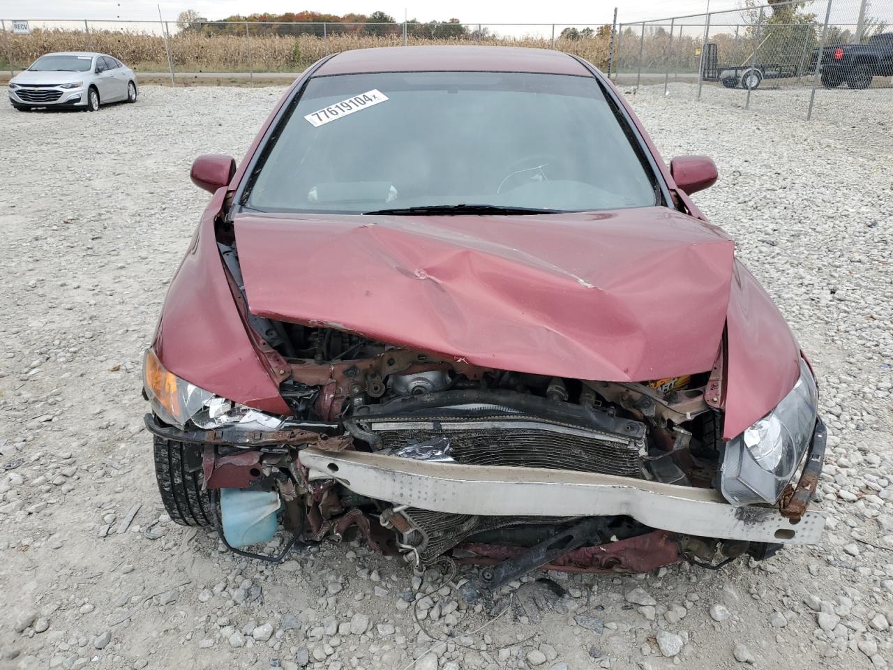2010 Honda Civic VIN 2HGFA1F53AH548377 Copart auction photo, front end / minor dent/scratches damage thumbnail 5