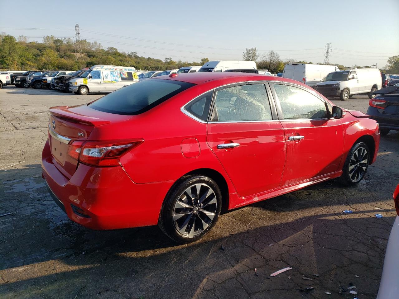 2017 Nissan Sentra VIN 3N1AB7AP9HY278841 Copart auction photo, front end damage thumbnail 3