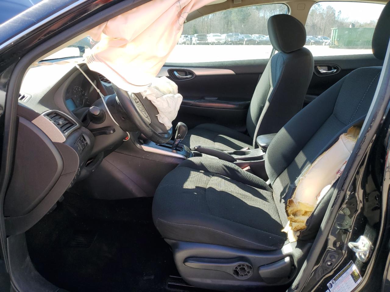 2017 Nissan Sentra VIN 3N1AB7AP6HY315070 Copart auction photo, front end damage thumbnail 7