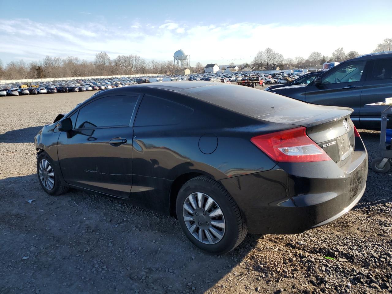 2013 Honda Civic VIN 2HGFG3B51DH504236 Copart auction photo, front end damage thumbnail 2