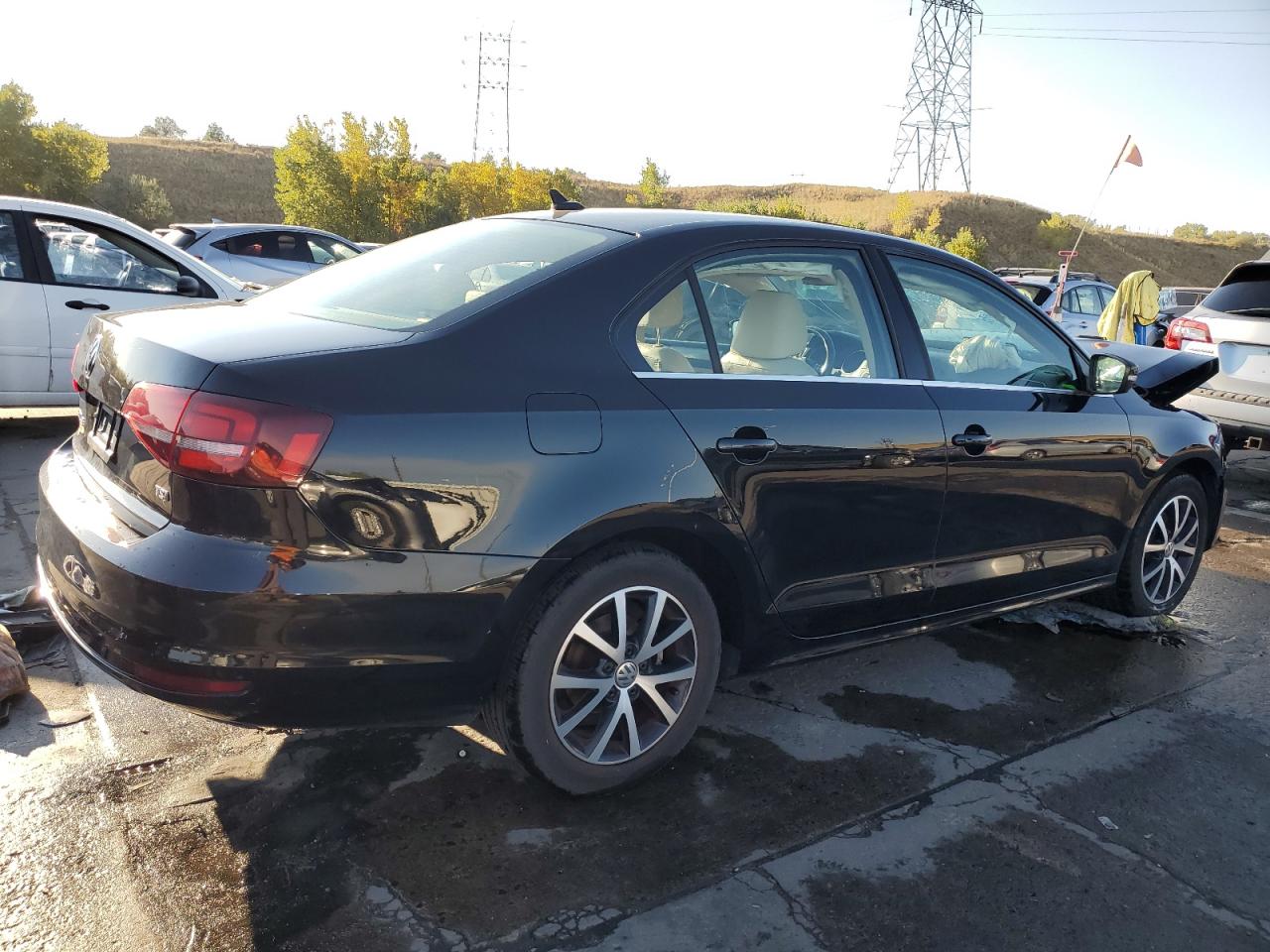 2017 Volkswagen Jetta VIN 3VWB67AJ7HM205490 Copart auction photo, front end / undercarriage damage thumbnail 3