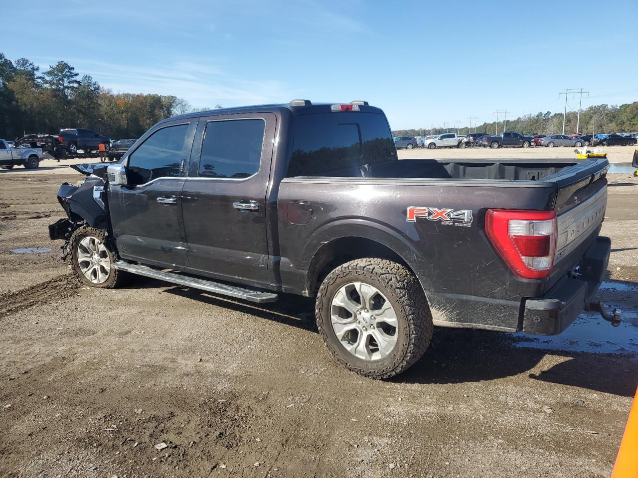 2021 Ford F-150 VIN 1FTFW1E85MFB55708 Copart auction photo, front end damage thumbnail 2