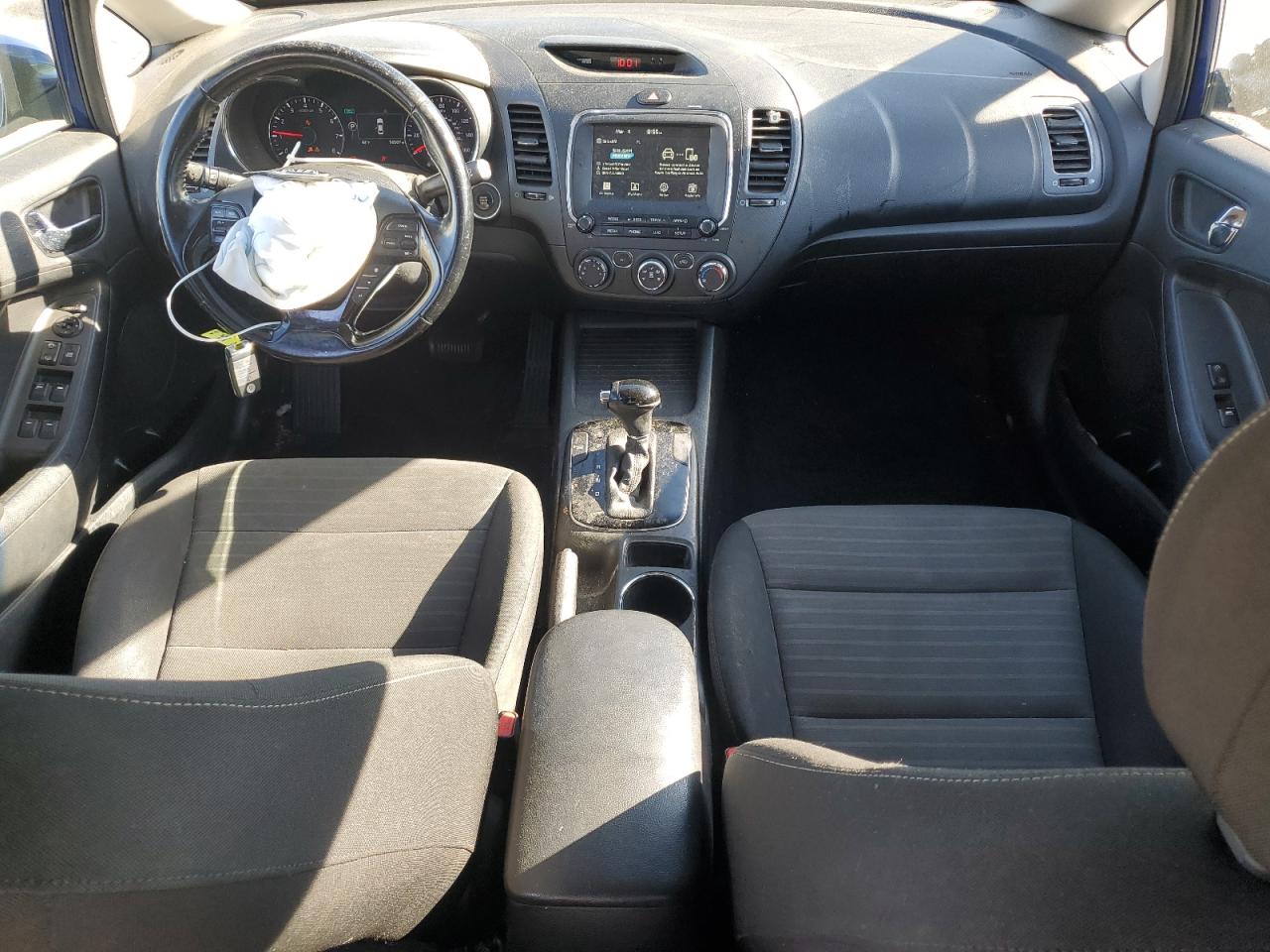2017 KIA Forte VIN 3KPFL4A7XHE108424 Copart auction photo, front end / rear end damage thumbnail 8