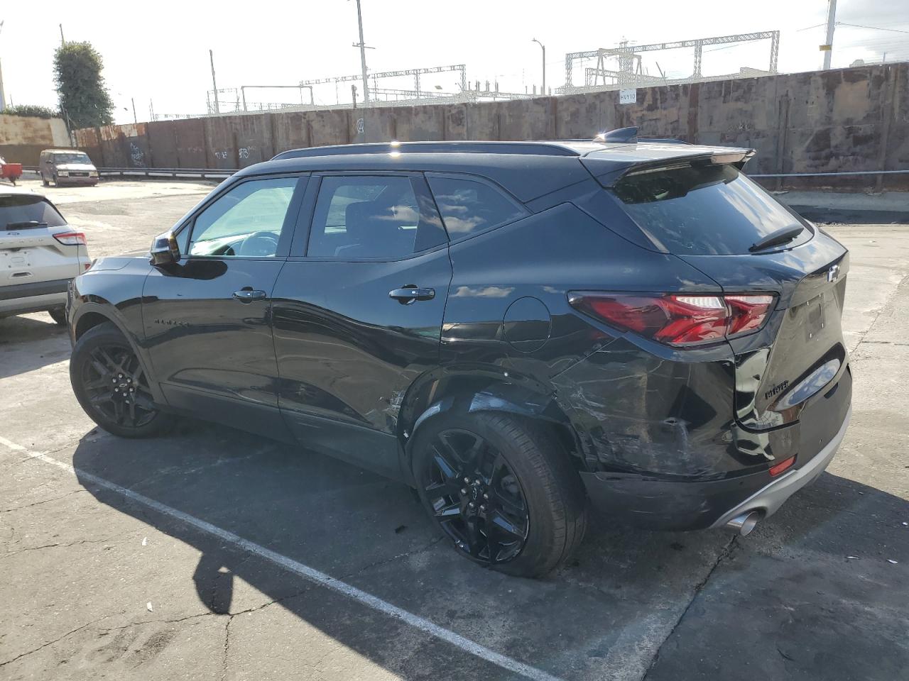 2022 Chevrolet Blazer VIN 3GNKBDRS3NS123491 Copart auction photo, all over / undercarriage damage thumbnail 2