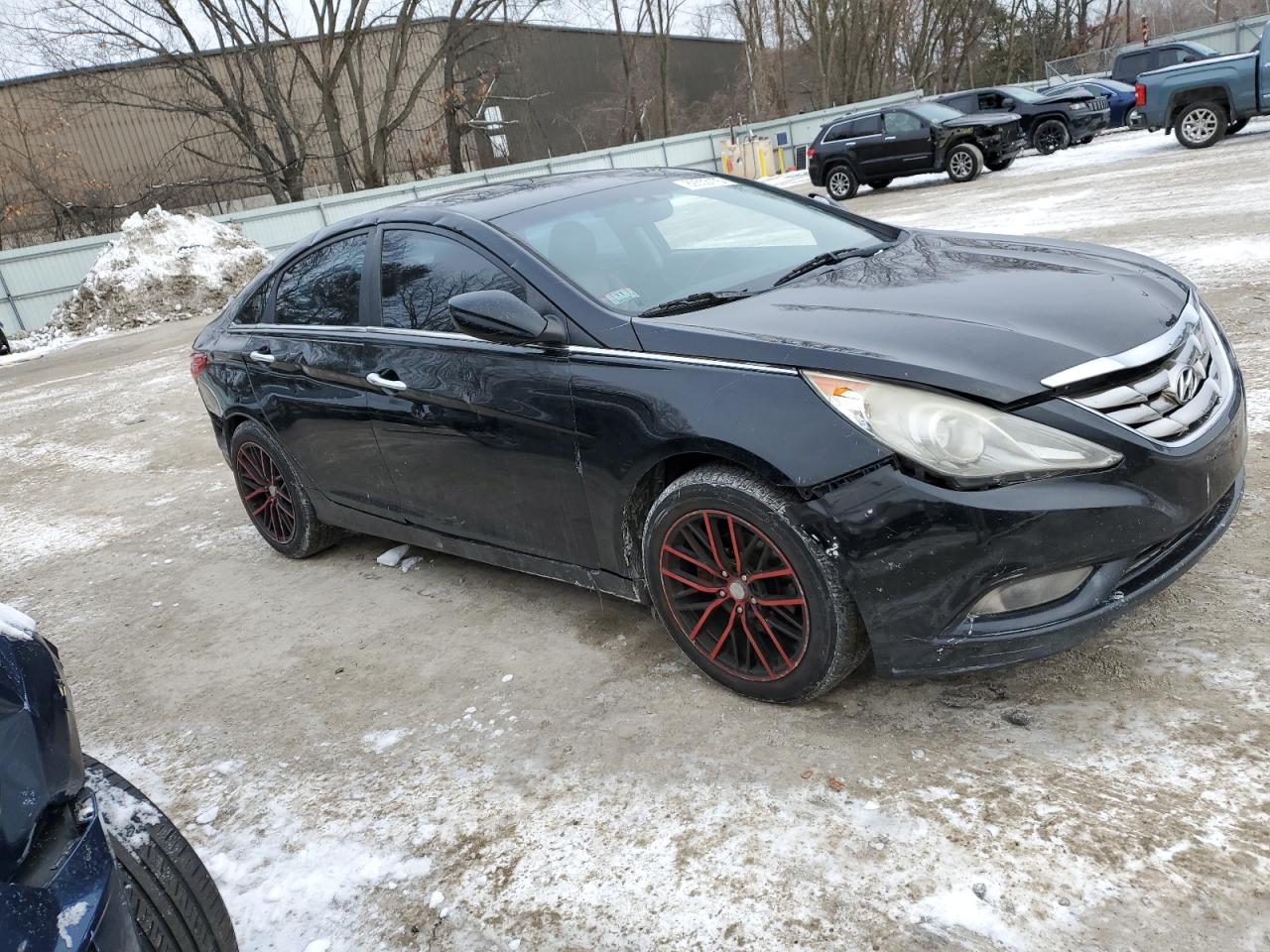 2011 Hyundai Sonata VIN 5NPEC4AC1BH036962 Copart auction photo, rear end damage thumbnail 4