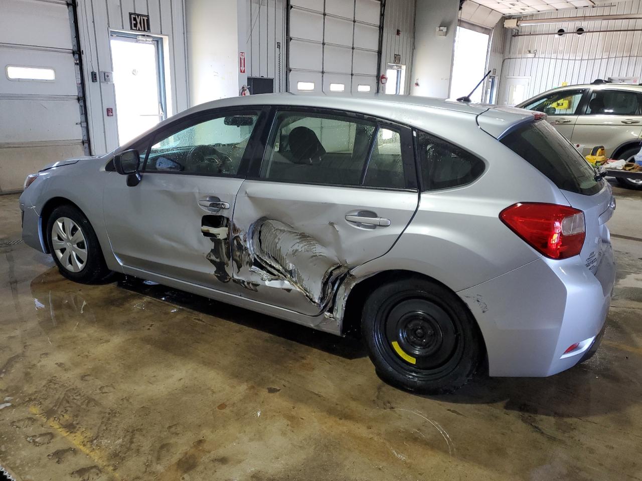 2015 Subaru Impreza VIN JF1GPAA67F8224739 Copart auction photo, side damage thumbnail 2